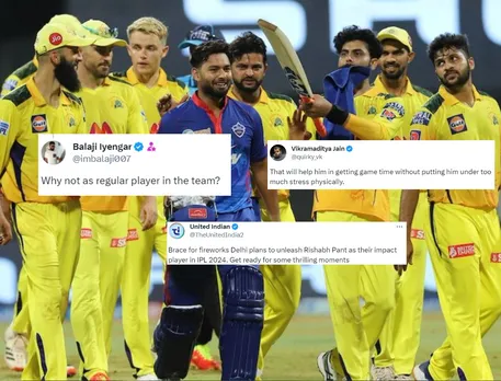 Yrrr isko pura fit ho jaane do bhai' - Fans react as Rishabh Pant likely to be used as Impact Player by Delhi Capitals in IPL 2024