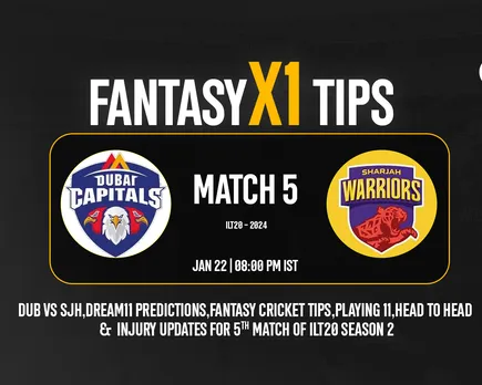 DUB vs SJH Dream11 Prediction, ILT20 Fantasy Cricket Tips, Playing XI, & Injury Updates For Match 5 of ILT20 2024