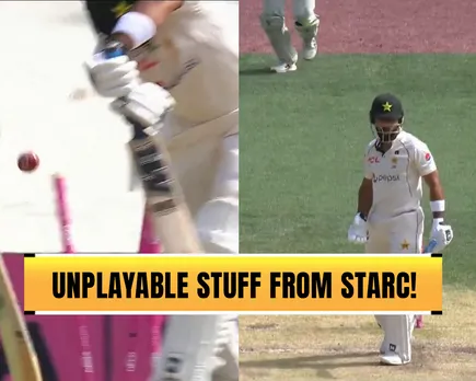 WATCH: Mitchell Starc's peach of a delivery shatters Abdullah Shafique's stumps in first over of second innings in Sydney