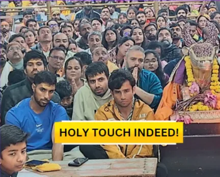 WATCH: Team India stars seek divine blessings in Ujjain’s Mahakal Temple