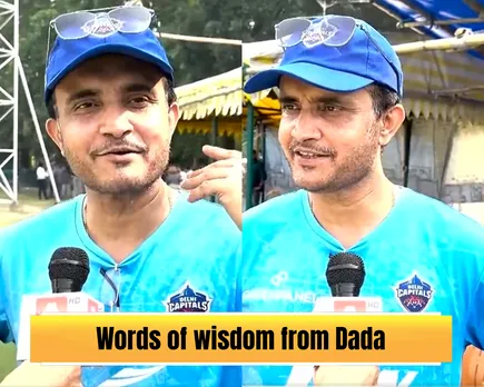 WATCH: Sourav Ganguly sends best wishes to Wasim Akram and co along with suggestion for Pakistan team