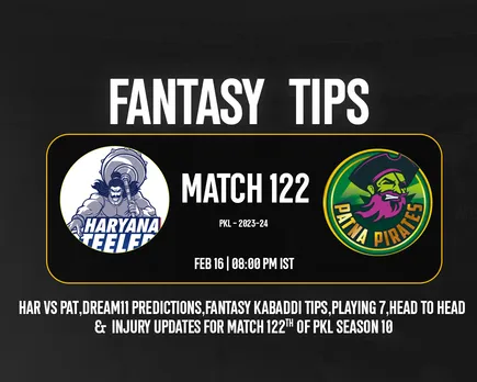 PKL 2023-24: HAR vs PAT Dream11 Prediction, Match 122, Fantasy Kabaddi Tips, Playing VII & Injury Updates