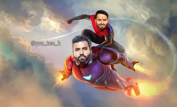 'Spider Man and Iron Man opening for India' - Memes galore as Rishabh Pant opens for India in second ODI
