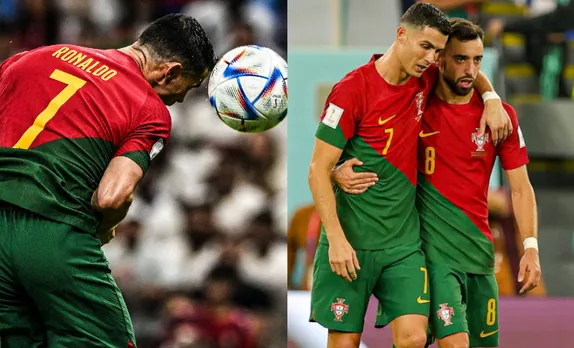 ‘G.O.A.T: Greatest of all Thieves’ - Fans slam Cristiano Ronaldo for claiming Portugal’s opener against Uruguay