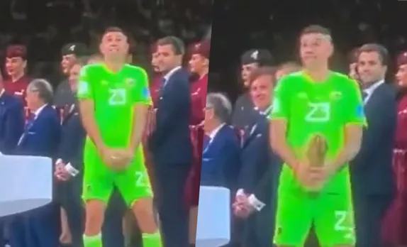 Argentina Goalkeeper Emi Martinez speaks up about his distasteful gesture after receiving Golden Glove