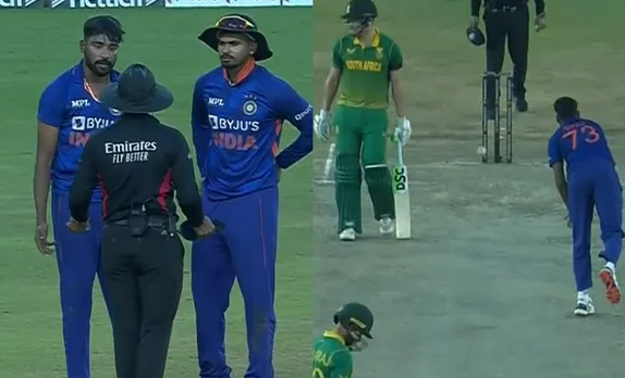 'Every gully cricketer in India' - Fans lash out at Mohammed Siraj as he argues with umpire over an overthrow call