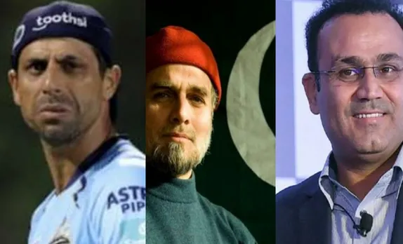 Virender Sehwag brutally trolls Pakistan commentator for mentioning Ashish Nehra as Javelin thrower