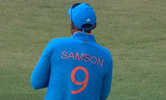 'Mumbaikars snatched his t-shirt along with spot' - Fans react as Suryakumar Yadav spotted wearing Sanju Samson's jersey during IND vs WI 1st ODI
