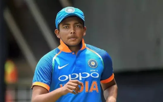 WATCH: Old video of Indian journalist's prediction on Prithvi Shaw resurfaces as latter gets involved in recent brawl