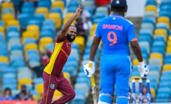 ‘Mauka mila toh bhi kya ukhad liya’ - Fans react as Sanju Samson gets out on 9 runs against West Indies in 2nd ODI