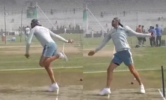 WATCH: James Anderson spotted bowling left-arm spin, video goes viral