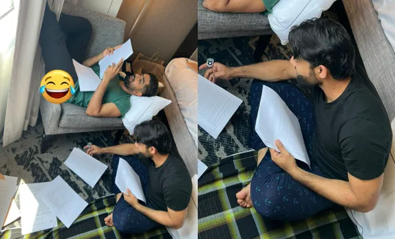 ‘Aahhh or Definitely ke alawa bhi kuch aata hai isko kya’ - Fans react to viral image of Babar Azam and Mohammad Rizwan studying together in US