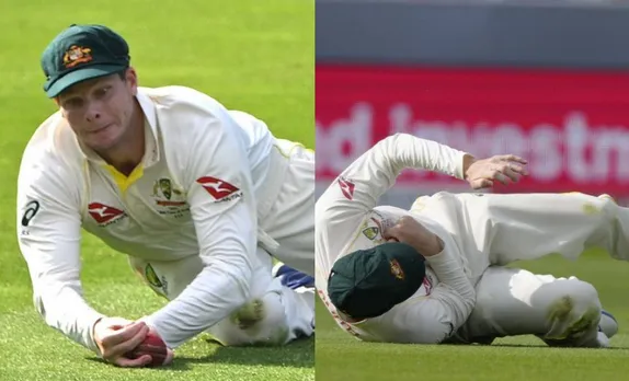 'Roz zameen se ball uthake out ki appeal karte hain' - Fans divided after Steve Smith takes controversial catch to dismiss Joe Root in 2nd Ashes 2023 Test