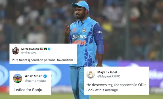 ‘Favouritism ka shikaar’ - Fans react to Sanju Samson’s recent Instagram post after getting snubbed from Australia ODI series