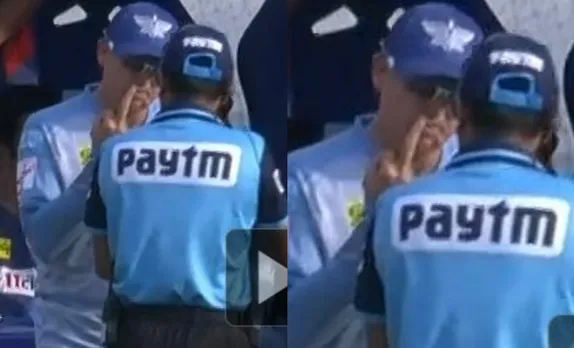 ‘Yeh toh sachme Flower nahi, Fire nikla’ - Fans react to viral image of Andy Flower showing middle finger while talking to umpire during SRH vs LSG clash in IPL 2023