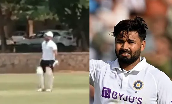 WATCH: Rishabh Pant resumes batting practice, thrills fans present at ground with some eye-catching shots