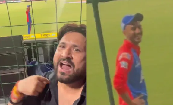 'Isse acha zeher hi kha leta' - Fans react as spectator creates funny video from stands with Axar Patel in DC vs SRH game in IPL 2023