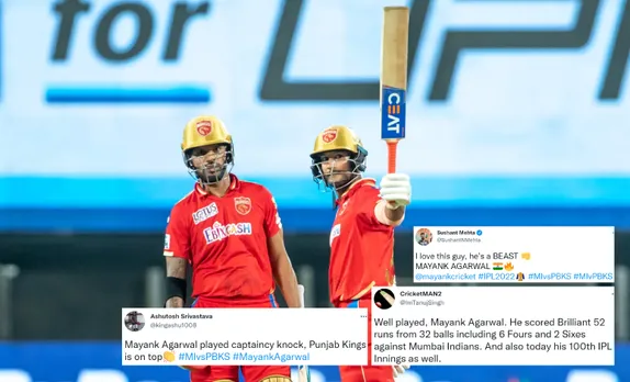‘I love this guy, he’s a beast’- Twitter praises Mayank Agarwal for his outstanding knock