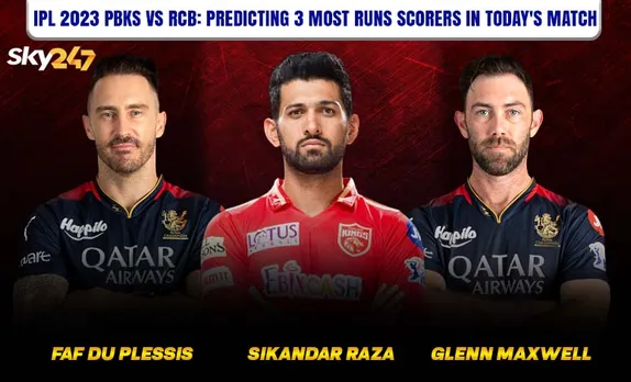 IPL 2023: Predicting 3 Most Run Scorers in Today's PBKS vs RCB Match