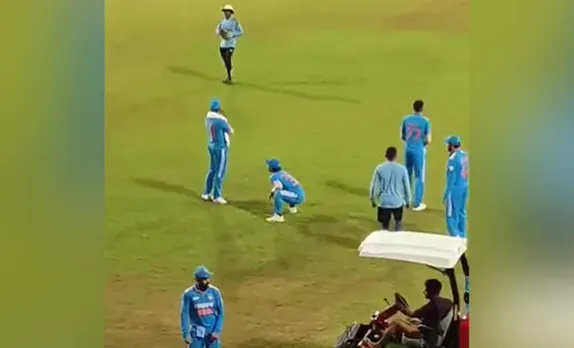WATCH: Virat Kohli in shock because of Super Sopper Operator, gives a funny reaction in Asia Cup 2023