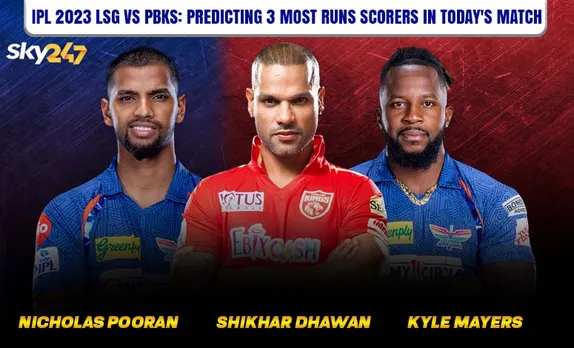 IPL 2023: Predicting 3 Most Run Scorers in Today's LSG vs PBKS Match