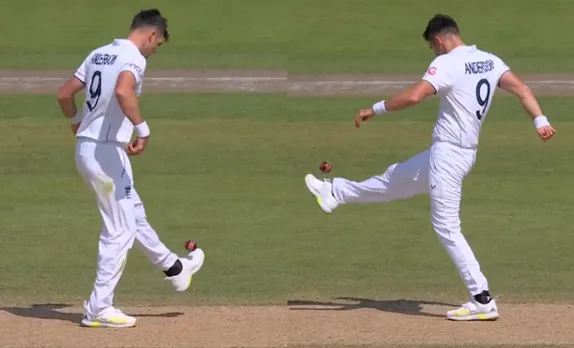 ‘Ye sab chod, wicket le’ - Fans react to viral video of James Anderson showing his football skills during 4th Test in Ashes 2023
