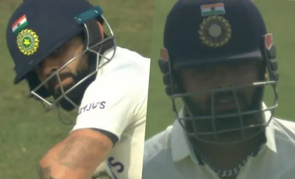 WATCH: Virat Kohli furiously stares at Rishabh Pant after surviving a run out scare