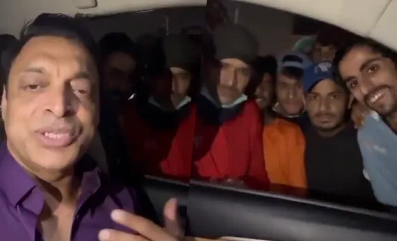 Watch: Shoaib Akhtar takes fans' inputs in a viral video ahead of the Pakistan vs New Zealand semi-final clash