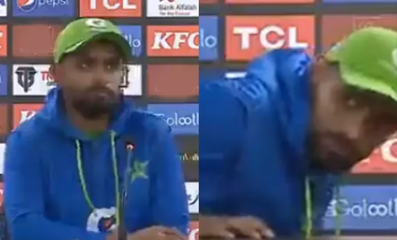 ‘Ye koi tareeka nahi hai’- Reporter fumes at Babar Azam in press conference, Pakistan skipper gives death stare