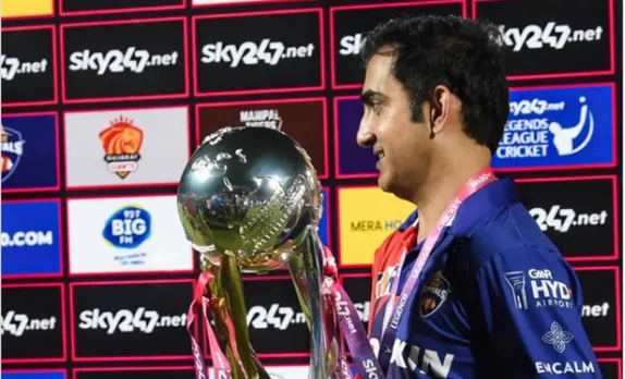 'Let's hope he gets some credit here' -  Gautam Gambhir trolled by MS Dhoni fans after winning LLC Title