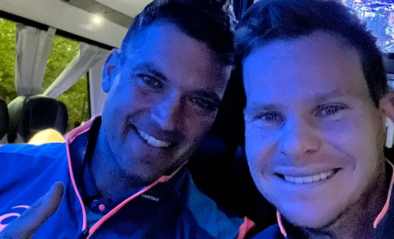 'Bhai kitna peloge ab' - Fans react as Steve Smith takes dig at Alastair Cook and English media over Alex Carey's haircut rumours