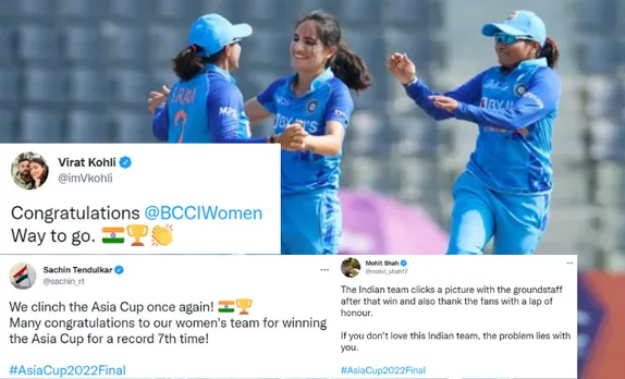 ‘If you don’t love this Indian team, the problem lies with you’- Fans lose calm as Indian women’s team win Asia Cup 2022