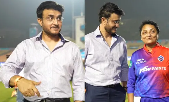 ‘Isiliye last match har gaya Delhi’ - Fans troll Sourav Ganguly as video of him meeting with Delhi franchise’s Women’s team goes viral