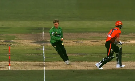 WATCH: Adam Zampa's mankad effort in BBL given not out