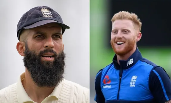 Moeen Ali and Ben Stokes (Source - Twitter)