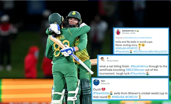 Twitter reactions: South Africa ends India's campaign in Women's World Cup with last-ball win