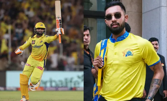 ‘Grip nikal ke ya Grip ke sath diya?’ - Fans react to CSK’s Ajay Mandal’s Instagram story of Ravindra Jadeja gifting him the bat he used in IPL 2023 Final