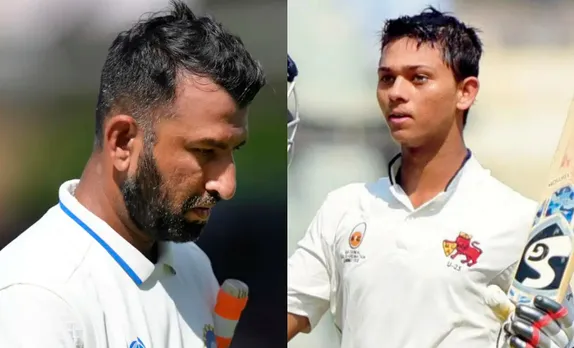 ‘Ruko aur bahot kuch seekhna hai’ - Fans react as Yashasvi Jaiswal is reportedly set to replace Cheteshwar Pujara in Test squad for upcoming West Indies series