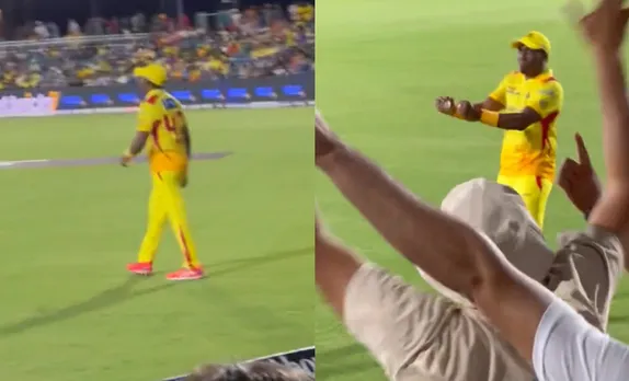 WATCH: Dwayne Bravo celebrates catch with his ‘Champion’ dance against LAKR in Major League Cricket