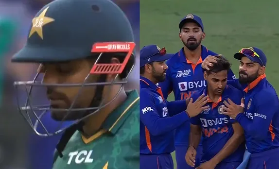 Watch: Bhuvneshwar Kumar gets the big fish as Babar Azam gets out cheaply on a bouncer