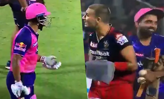 Watch: Riyan Parag and Harshal Patel get involved in ugly fight, don't shake hands after the match