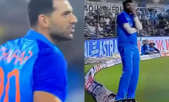 WATCH: Deepak Chahar abuses Mohammed Siraj in third T20I against South Africa, video goes viral