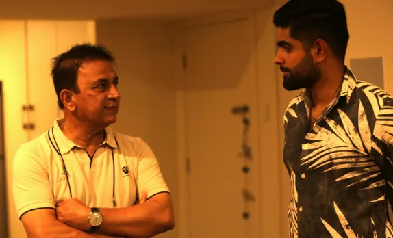'So wholesome to see' - Fans full of praise for Babar Azam for his gracious attitude while meeting Sunil Gavaskar