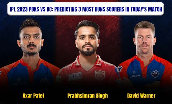 IPL 2023: Predicting 3 Most Run Scorers in Today's PBKS vs DC Match