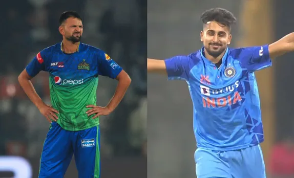 'Subah shaam sirf India sapne me' - Fans react as PSL pace sensation Ihsanullah claims will clock 160 kmph to get past Umran Malik's record of 157 kmph