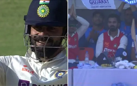 'Dost Dost na raha'- Fans shocked to see KL Rahul's bizarre reaction after Virat Kohli's half-century in fourth Test
