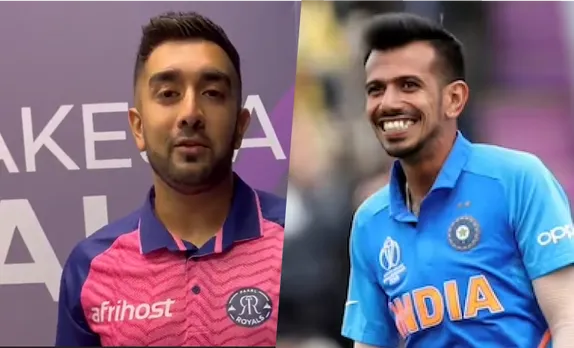 "What about your tummy..." - Yuzvendra Chahal, Tabraiz Shamsi engage in banter as latter shuts down South African with hilarious reply