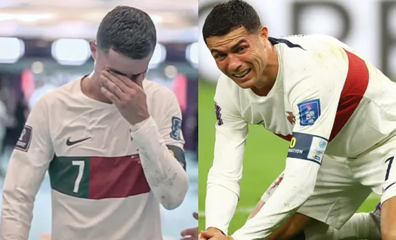‘Chin up G.O.A.T’ - Fans react after Cristiano Ronaldo leaves in tears over Portugal’s exit from FIFA World Cup
