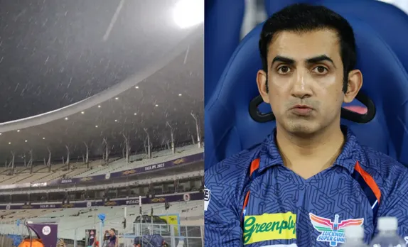‘Bahar ho jaoge paani bandh karwao’ - Fans react to LSG’s viral video of rain at Eden Gardens ahead of their KKR clash in IPL 2023