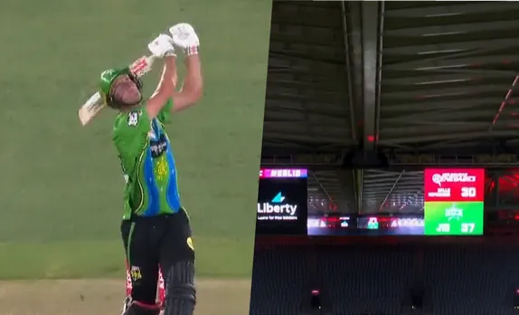 'Kya Bakwas Hai' - Controversy sparks as Beau Webster claims six after hitting 'roof-top' off Tom Rogers in a BBL match